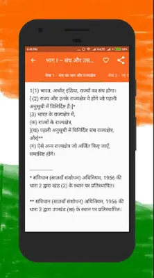 भारत का संविधान Samvidhan android App screenshot 5