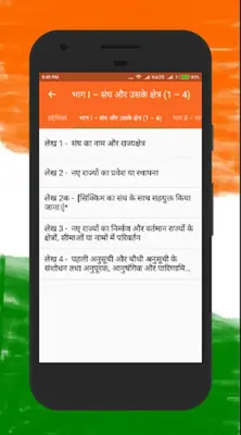 भारत का संविधान Samvidhan android App screenshot 6